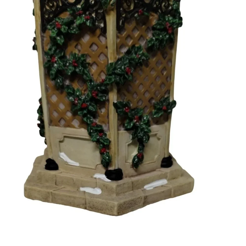Department 56 Village Gazebo Christmas Decor 6.5 in Collectible Holiday Figurine